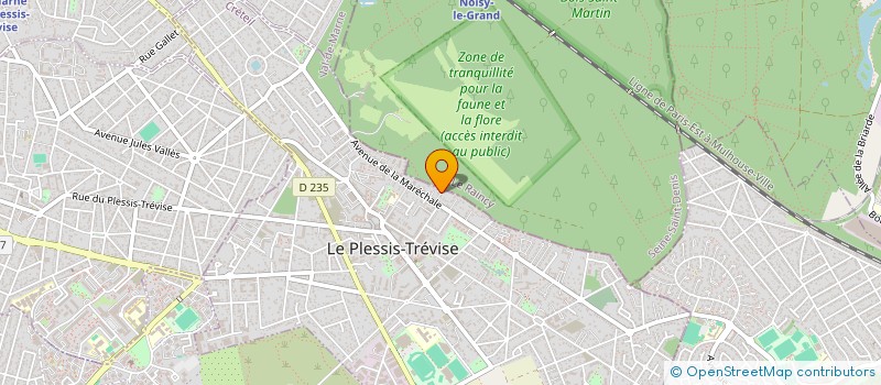 localisation de l'entreprise MADAME DOMINIQUE SELLIER à LE PLESSIS-TREVISE