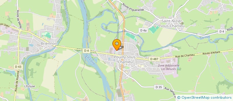 localisation de l'entreprise MADAME DOMINIQUE SEYROUX  POUILLY-SOUS-CHARLIEU