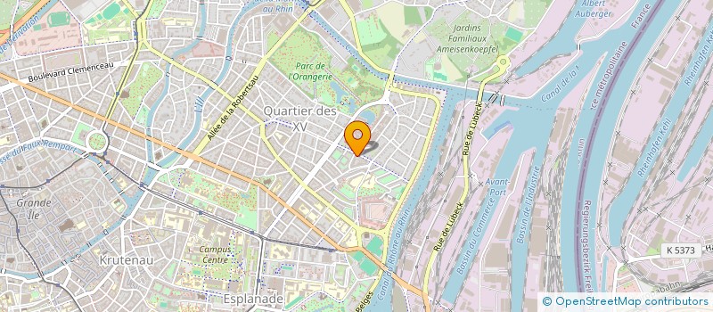 localisation de l'entreprise MADAME DOMINIQUE SIAT à STRASBOURG
