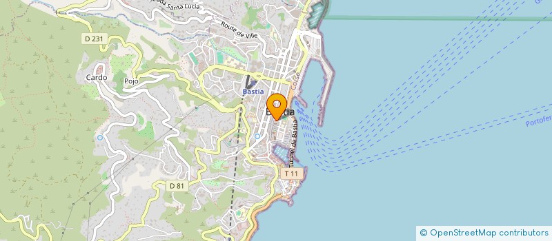 localisation de l'entreprise MADAME DOMINIQUE SOLINAS à BASTIA