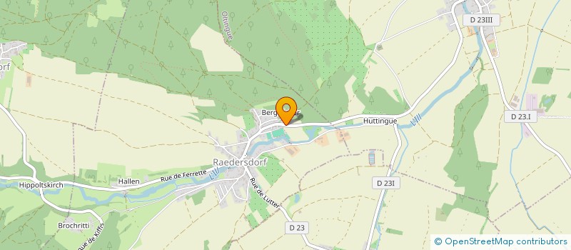 localisation de l'entreprise MADAME DOMINIQUE SONTAG  RAEDERSDORF