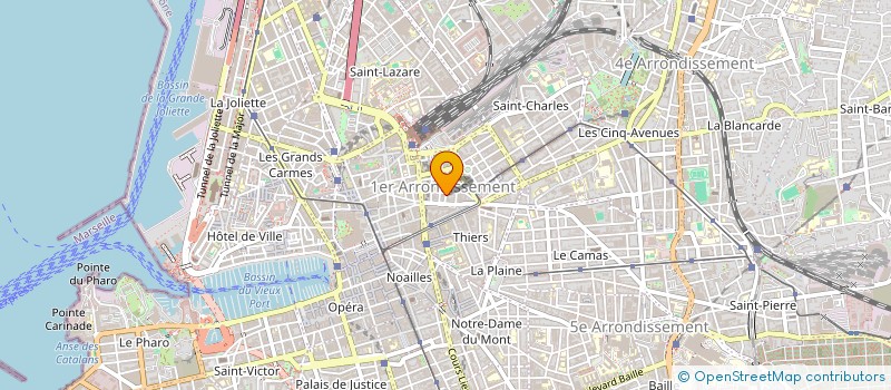localisation de l'entreprise MADAME DOMINIQUE SOSCIA à MARSEILLE