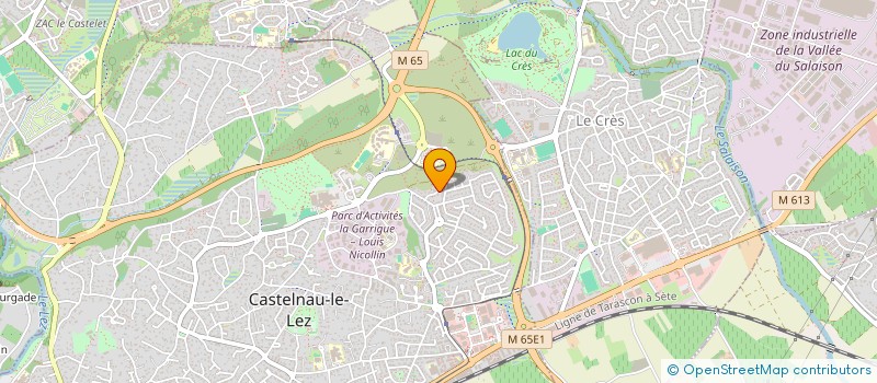 localisation de l'entreprise MADAME DOMINIQUE SOUYRIS à CASTELNAU-LE-LEZ