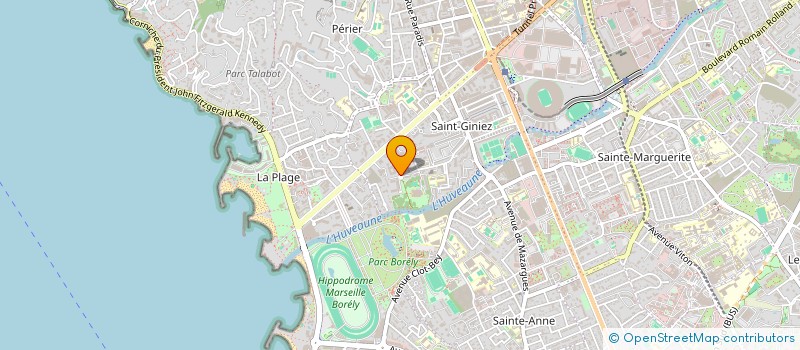 localisation de l'entreprise MADAME DOMINIQUE SPERANDEO à MARSEILLE