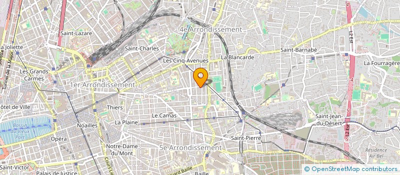 localisation de l'entreprise MADAME DOMINIQUE SPEZINO à MARSEILLE