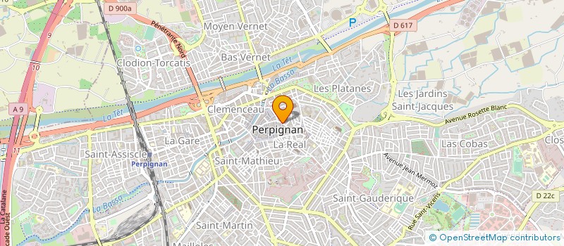 localisation de l'entreprise MADAME DOMINIQUE SUNER à PERPIGNAN