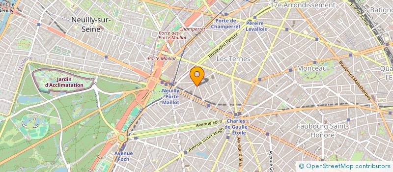 localisation de l'entreprise MADAME DOMINIQUE SUSINI  PARIS