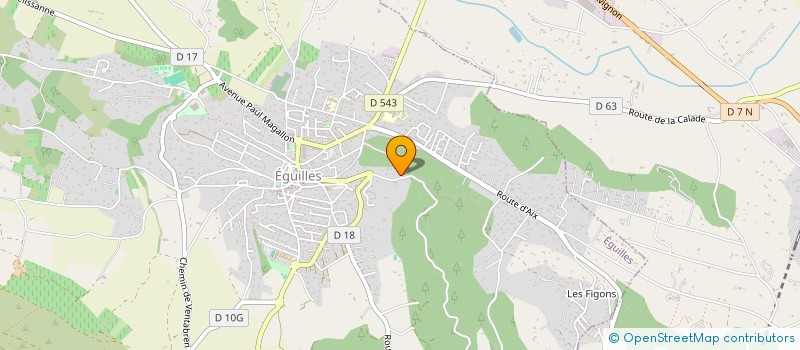 localisation de l'entreprise MADAME DOMINIQUE TEFTSIAN  EGUILLES