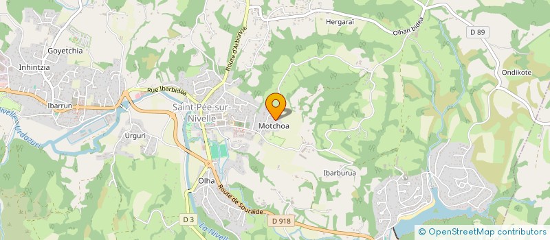 localisation de l'entreprise MADAME DOMINIQUE TELLETCHEA  SAINT-PEE-SUR-NIVELLE