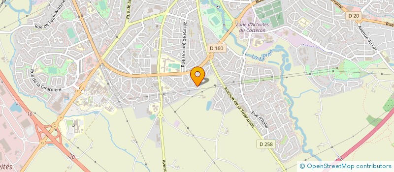 localisation de l'entreprise MADAME DOMINIQUE THEARD à CHOLET