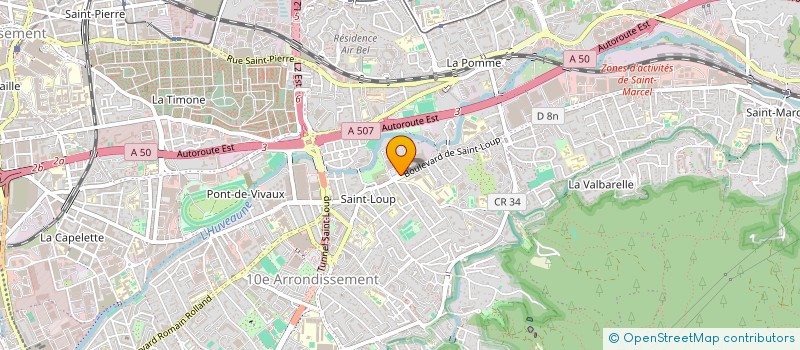 localisation de l'entreprise MADAME DOMINIQUE THIEBAUX à MARSEILLE