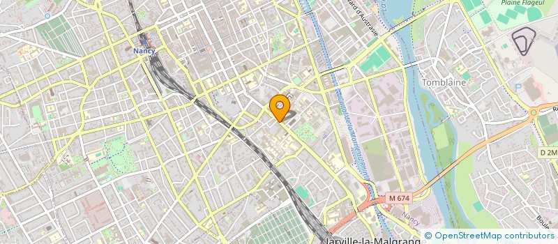 localisation de l'entreprise MADAME DOMINIQUE THIERY  NANCY
