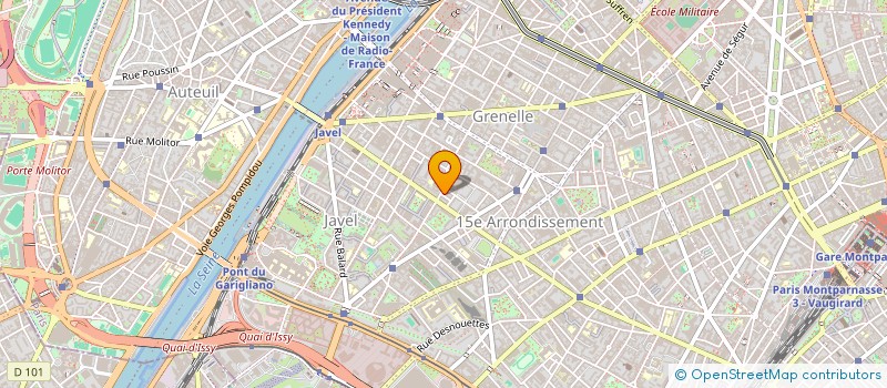 localisation de l'entreprise MADAME DOMINIQUE TILLET  PARIS