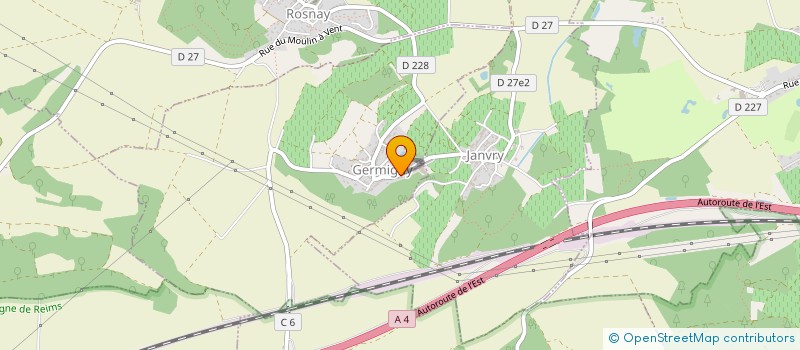 localisation de l'entreprise MADAME DOMINIQUE TOSO  GERMIGNY