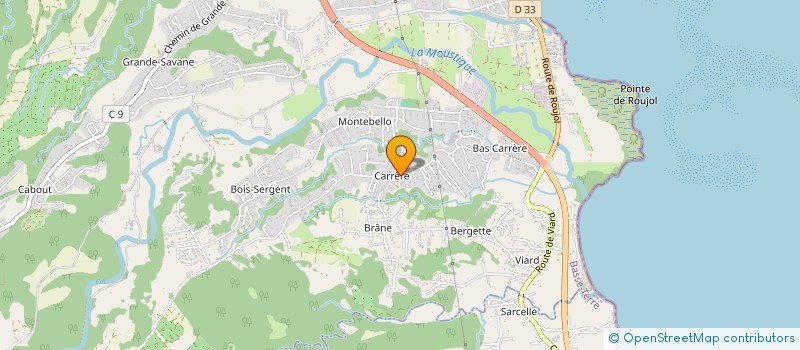 localisation de l'entreprise MADAME DOMINIQUE TOUVIN  PETIT-BOURG