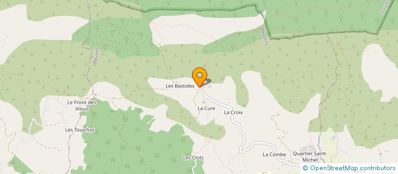 localisation de l'entreprise MADAME DOMINIQUE TROIN  BEVONS