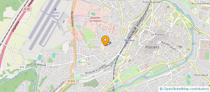 localisation de l'entreprise MADAME DOMINIQUE TRUCO à POITIERS
