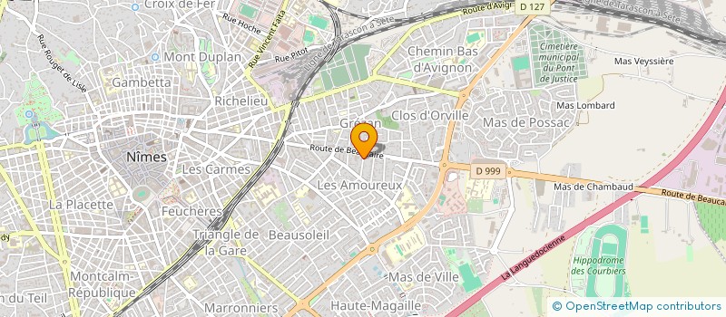 localisation de l'entreprise MADAME DOMINIQUE TURC  NIMES