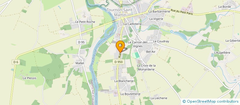 localisation de l'entreprise MADAME DOMINIQUE VACHER à MERIGNY