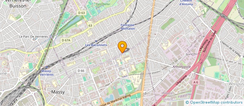 localisation de l'entreprise MADAME DOMINIQUE VALIS à ANTONY