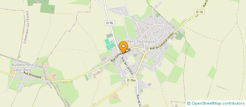 localisation de l'entreprise MADAME DOMINIQUE VAN DER SCHAEGHE  VILLERS-OUTREAUX