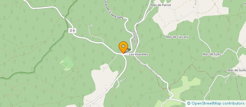 localisation de l'entreprise MADAME DOMINIQUE VAN LOO  BERGANTY