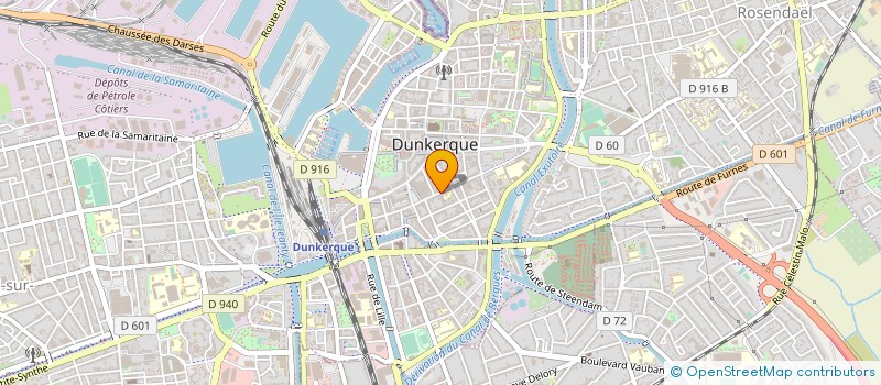 localisation de l'entreprise MADAME DOMINIQUE VANBATTEN à DUNKERQUE