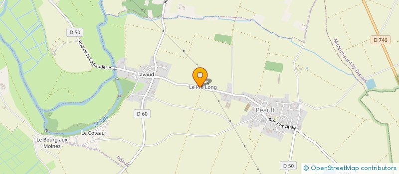 localisation de l'entreprise MADAME DOMINIQUE VANDYSTADT  PEAULT