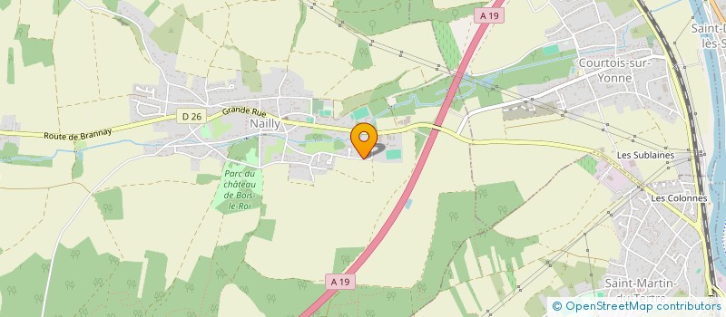 localisation de l'entreprise MADAME DOMINIQUE VAUNOIS  NAILLY