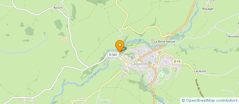 localisation de l'entreprise MADAME DOMINIQUE VAYSSADE à ARGENCES EN AUBRAC