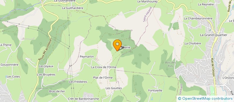localisation de l'entreprise MADAME DOMINIQUE VECCHIO à LA TOUR-EN-JAREZ