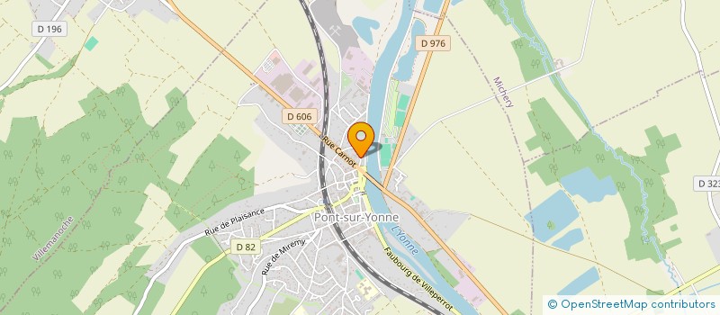 localisation de l'entreprise MADAME DOMINIQUE VERDUGIER  PONT-SUR-YONNE