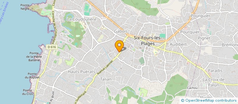 localisation de l'entreprise MADAME DOMINIQUE VESTER à SIX-FOURS-LES-PLAGES