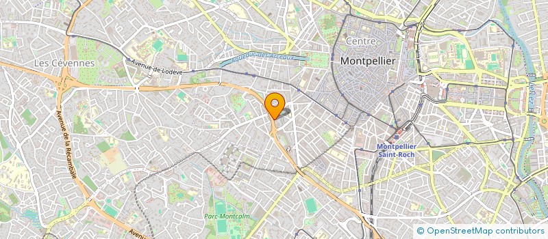 localisation de l'entreprise MADAME DOMINIQUE VIALETTES à MONTPELLIER