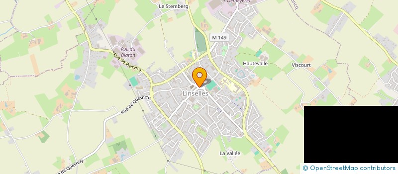 localisation de l'entreprise MADAME DOMINIQUE VIENNE à LINSELLES