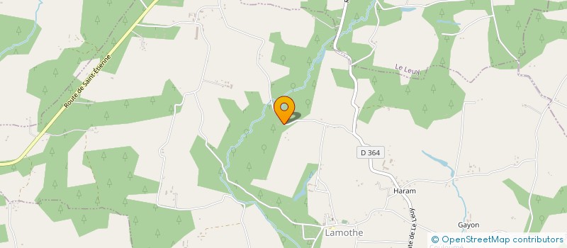 localisation de l'entreprise MADAME DOMINIQUE VIGNERON  LAMOTHE