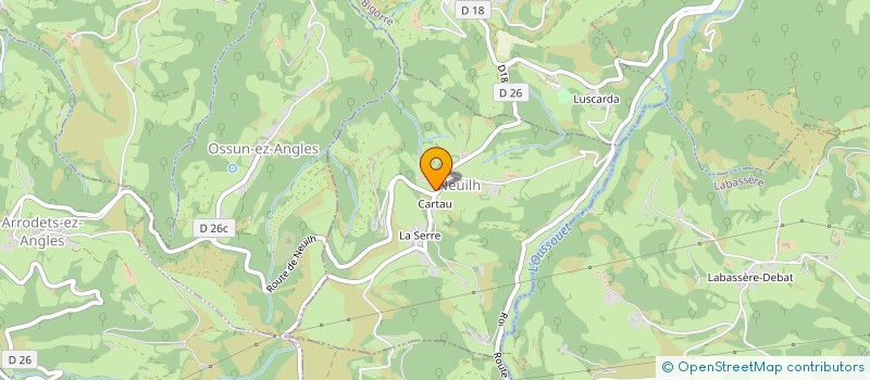 localisation de l'entreprise MADAME DOMINIQUE VINSONNEAU  NEUILH