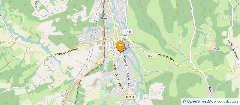 localisation de l'entreprise MADAME DOMINIQUE VIRASSAMY  GAN