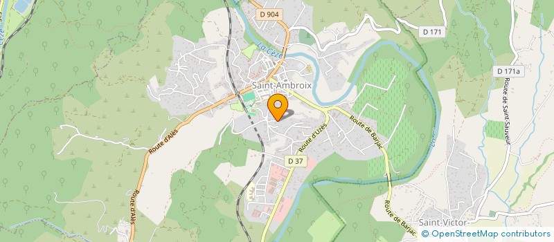 localisation de l'entreprise MADAME DOMINIQUE VLEI  SAINT-AMBROIX