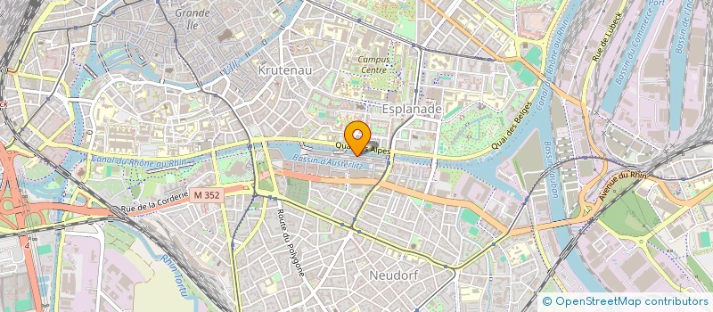 localisation de l'entreprise MADAME DOMINIQUE VONDERSCHER à STRASBOURG