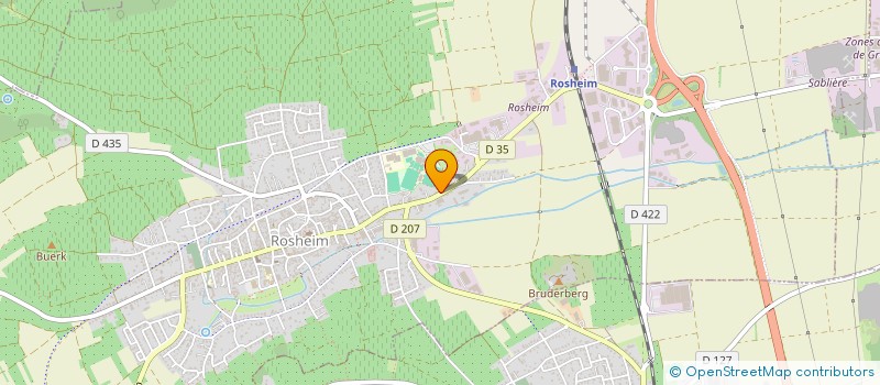 localisation de l'entreprise MADAME DOMINIQUE WEBER  ROSHEIM