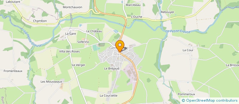 localisation de l'entreprise MADAME DOMINIQUE ZEFEL  GENOUILLAC