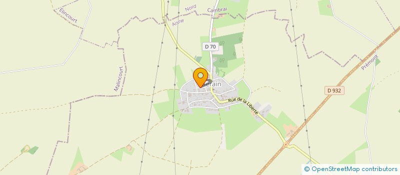 localisation de l'entreprise MADAME DOMITIE DEHENT  SERAIN