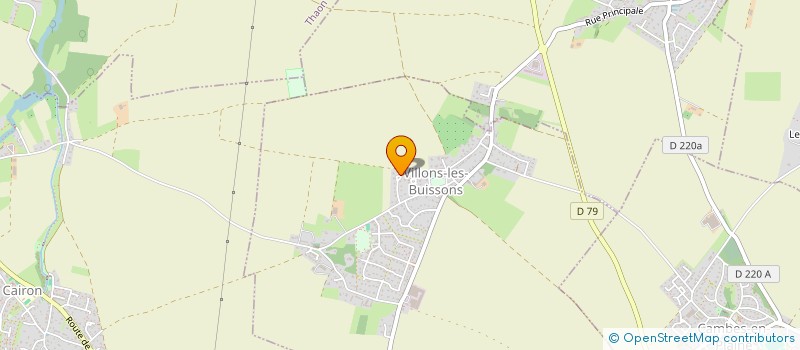 localisation de l'entreprise MADAME DOMITILAR MUTHEU MUNYWOKI  VILLONS-LES-BUISSONS