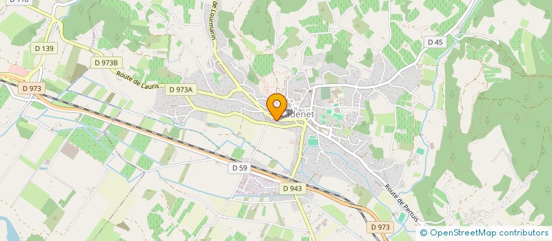 localisation de l'entreprise MADAME DOMITILLE BENOUVILLE à CADENET