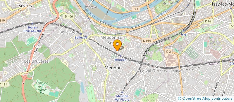 localisation de l'entreprise MADAME DOMITILLE CHATILLON à MEUDON