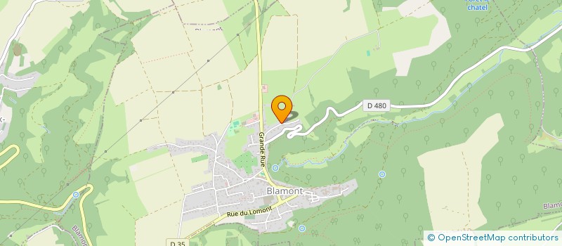 localisation de l'entreprise MADAME DOMITILLE CORLET  BLAMONT