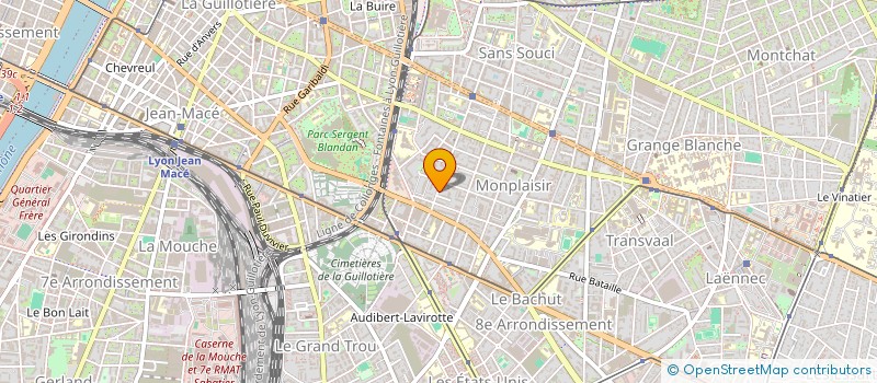 localisation de l'entreprise MADAME DOMITILLE FAVRE  LYON