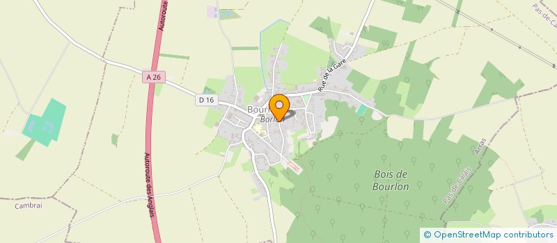 localisation de l'entreprise MADAME DOMITILLE FIEVET  BOURLON