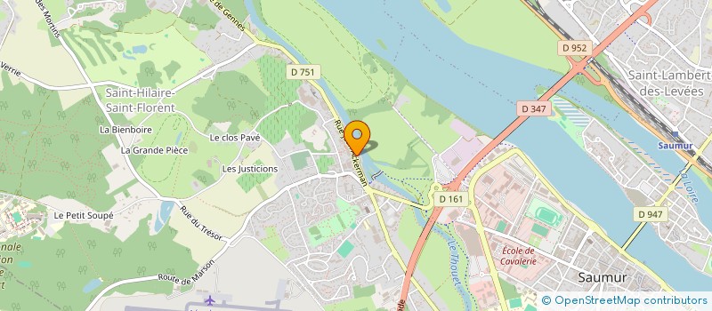 localisation de l'entreprise MADAME DOMITILLE JAMIN  SAUMUR